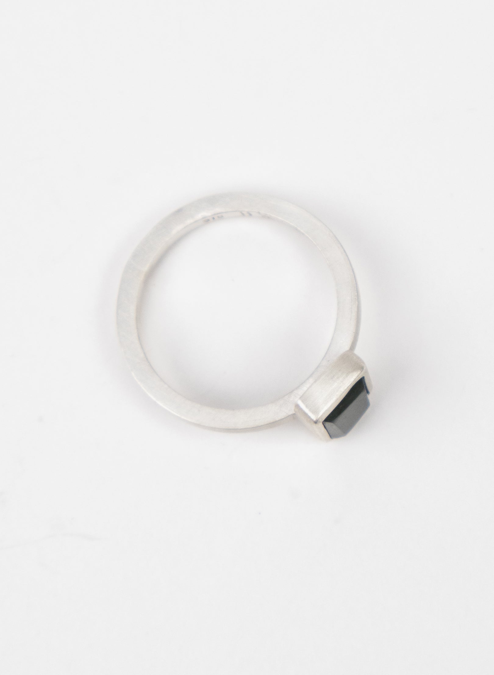 Geometric Pounamu Ring