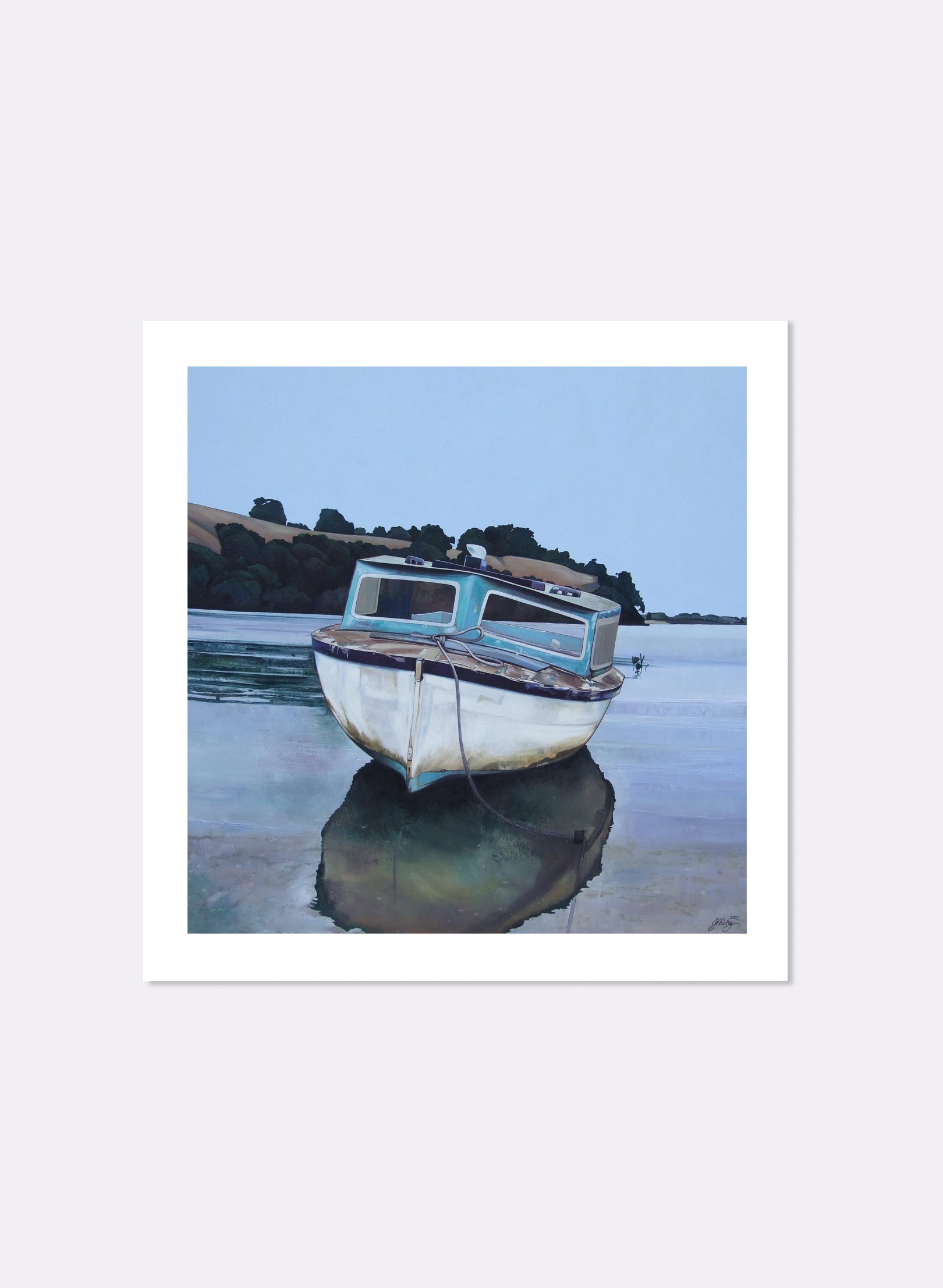 Reflecting At Ti Point - Giclée Print