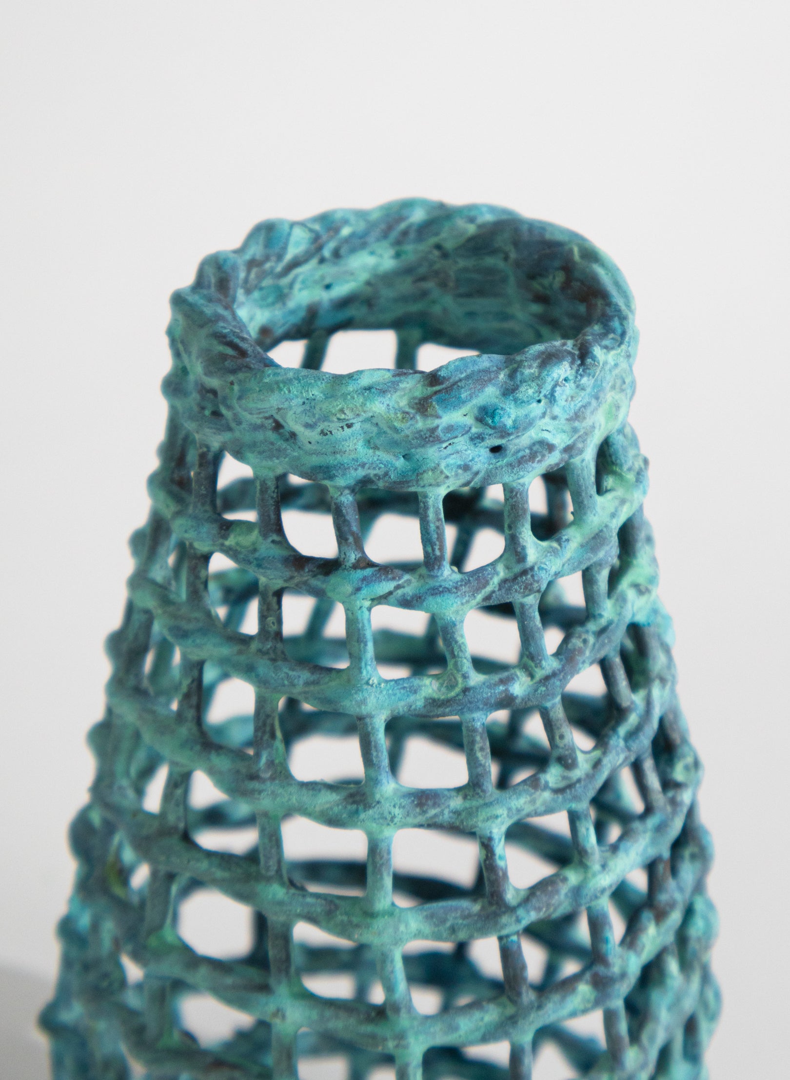 Small Woven Rattan Reed Harvest Basket