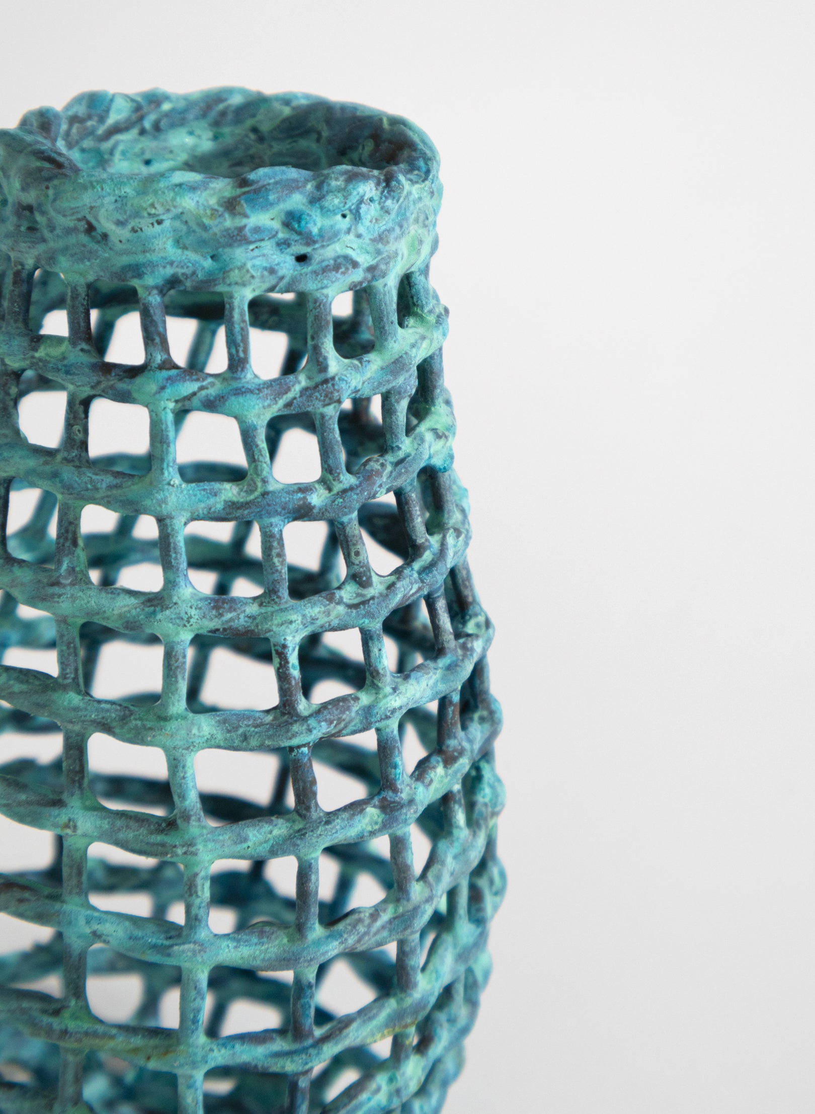 Small Woven Rattan Reed Harvest Basket