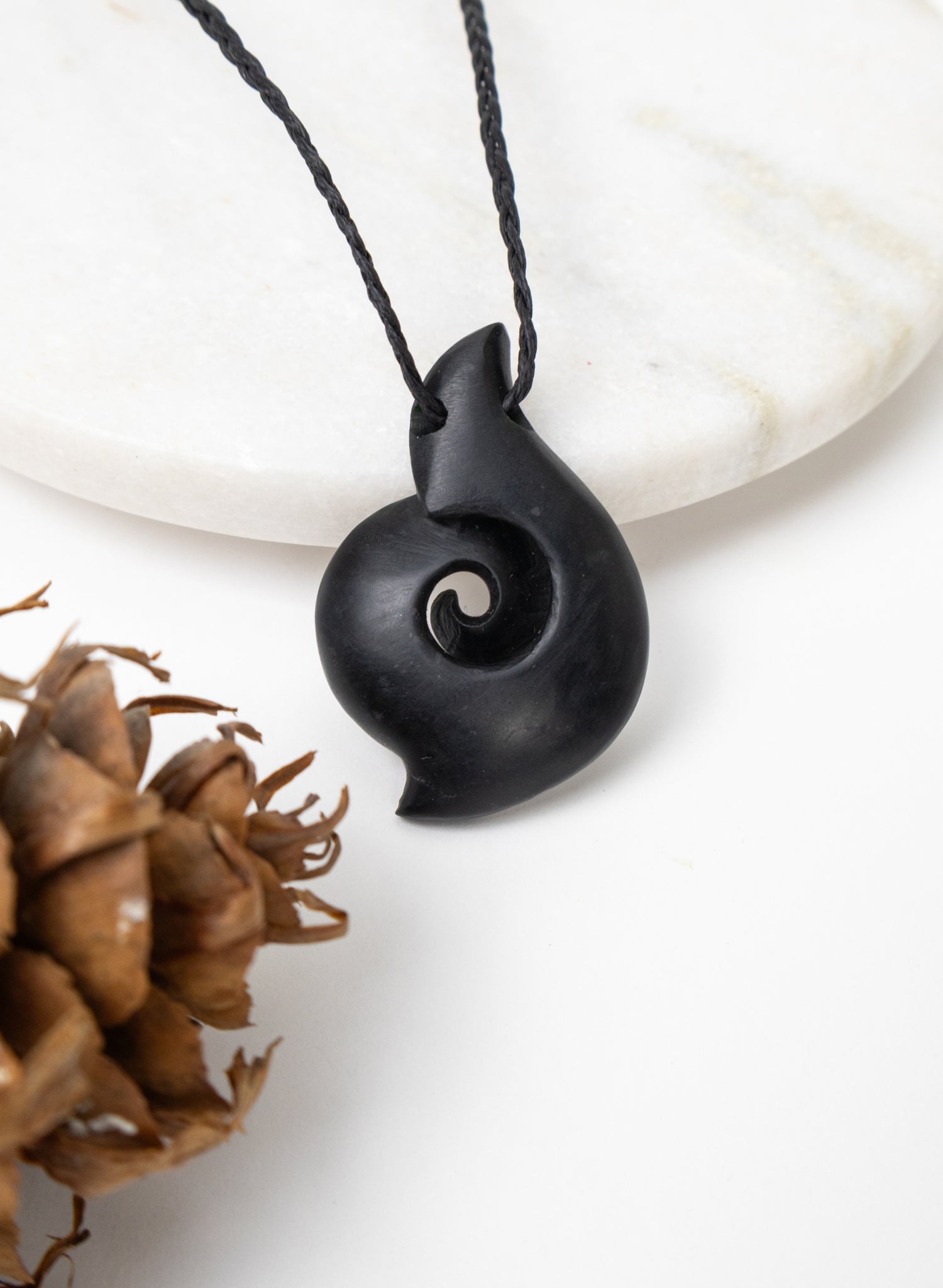 Koru Pounamu Pendant