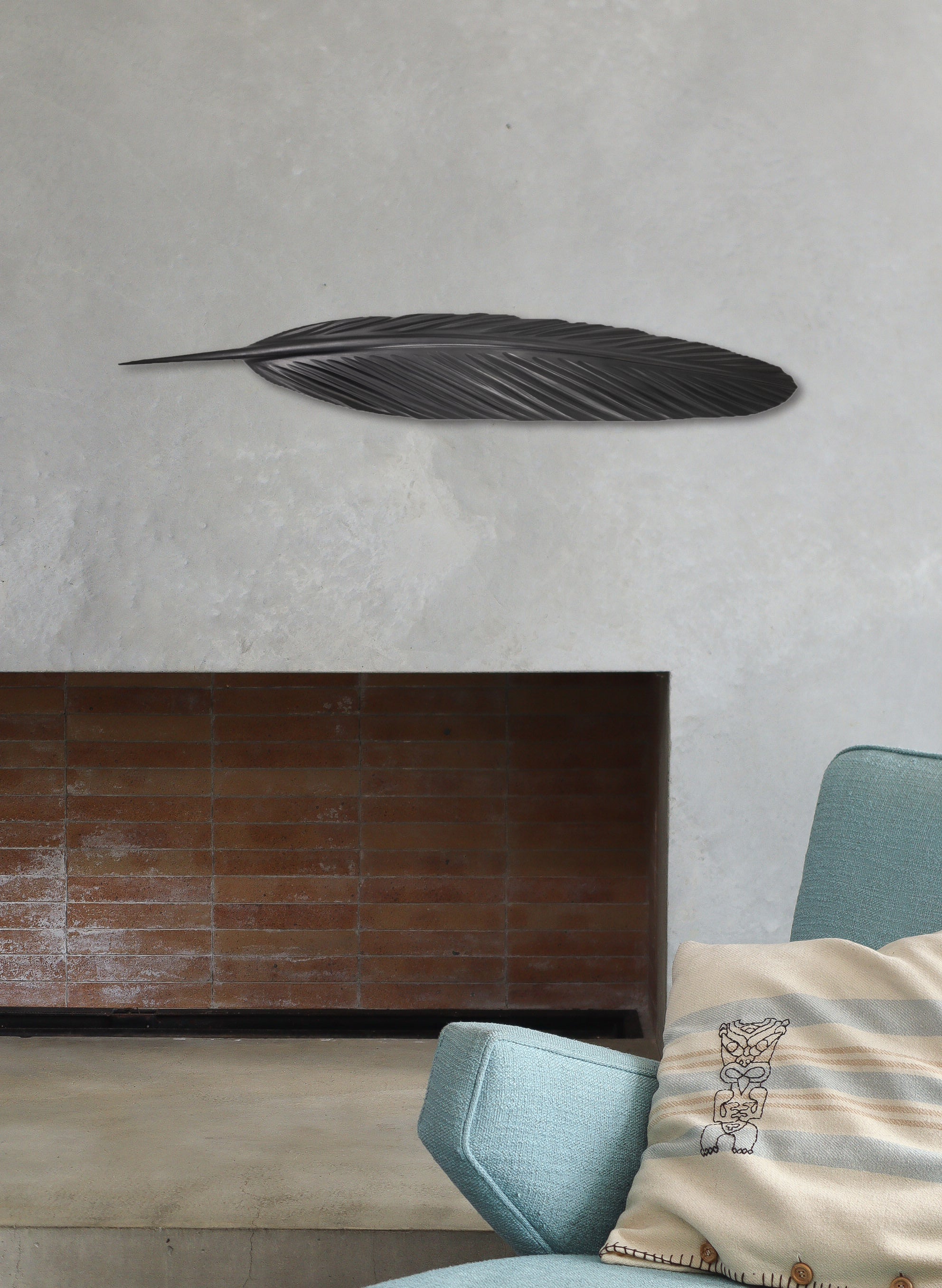 Tui Feather 1325mm - Black Swamp Kauri