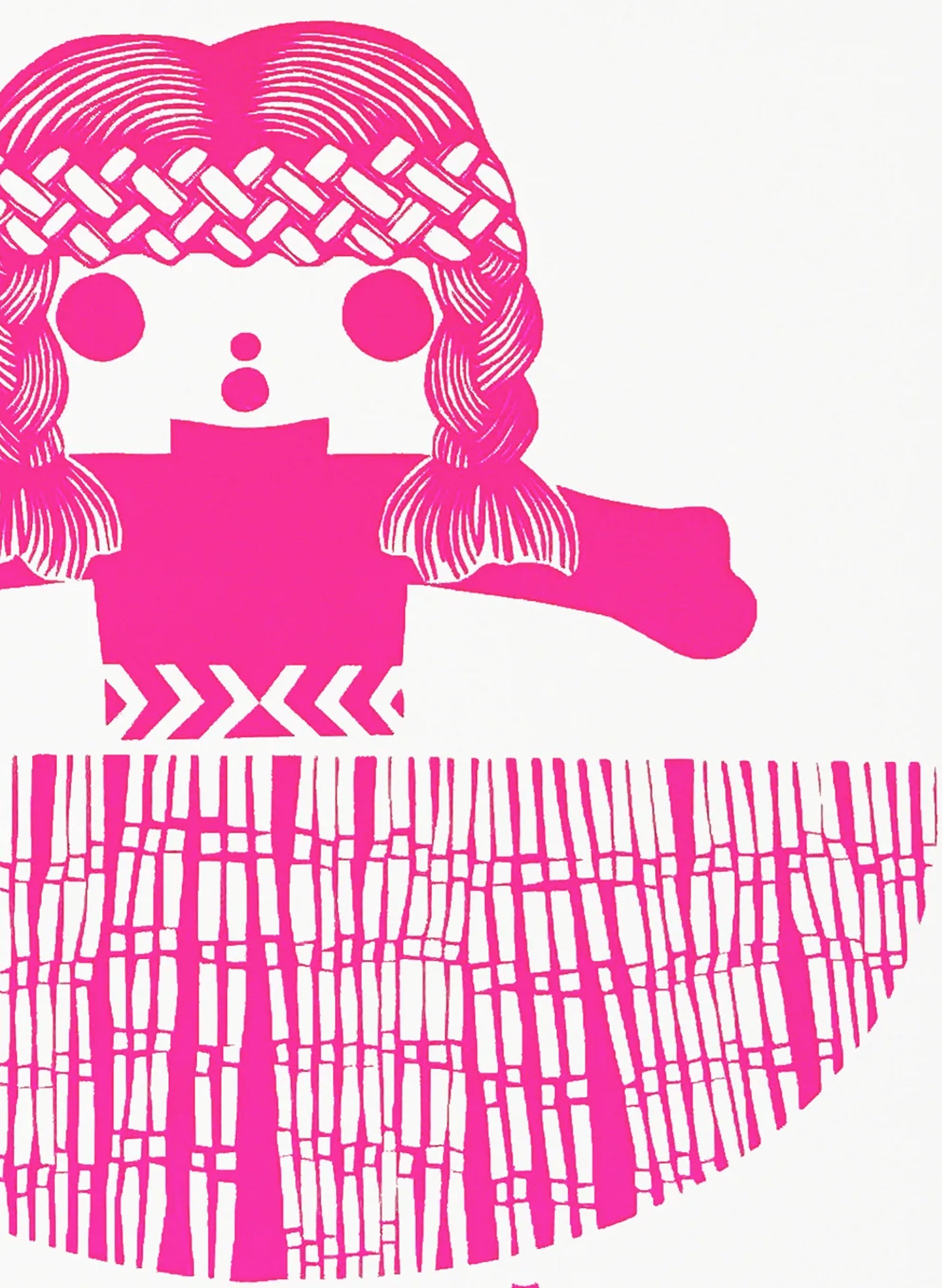 Mini Celebration Rua | Pink - Screen Print