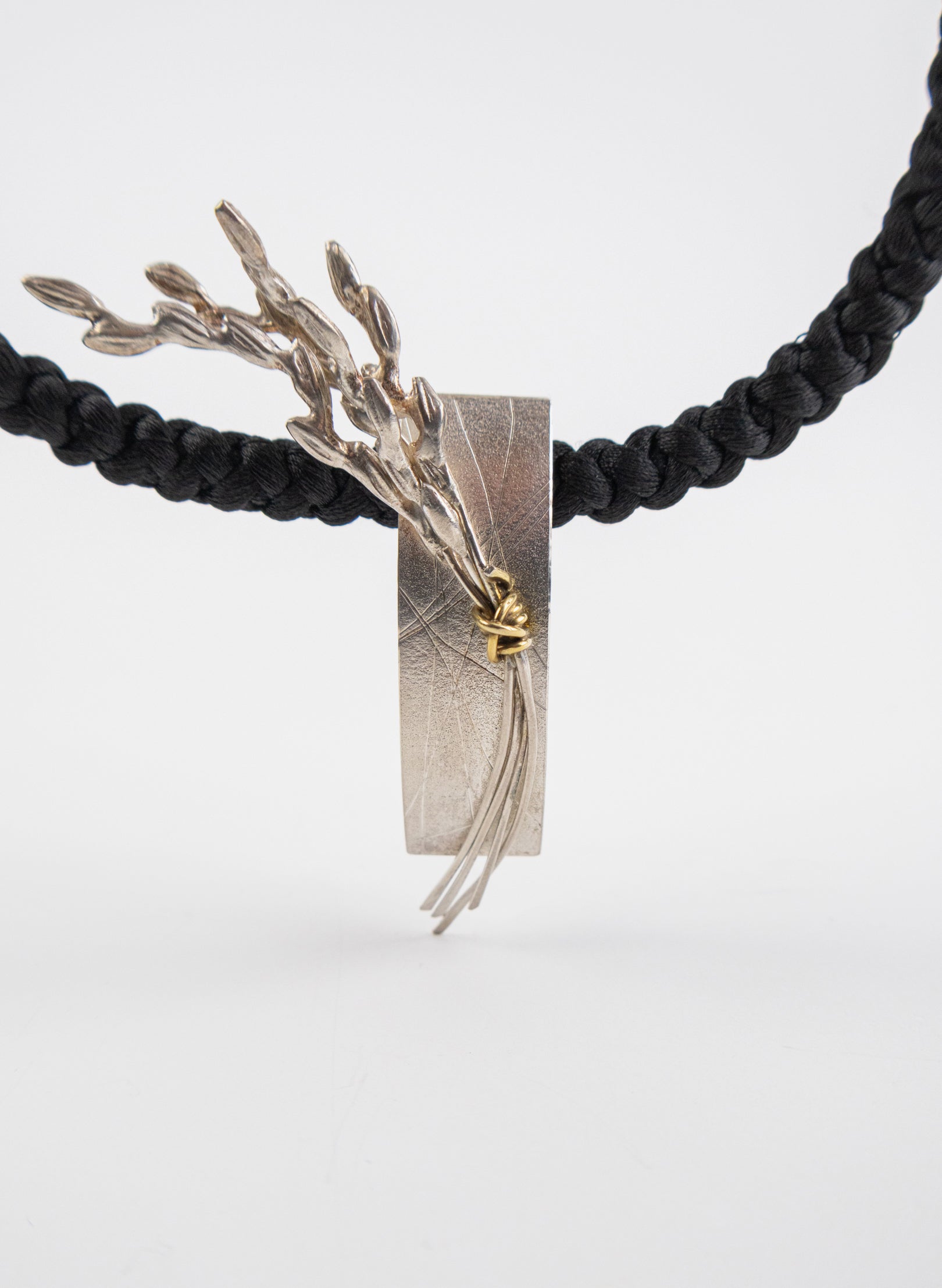 Rice Plant Necklace