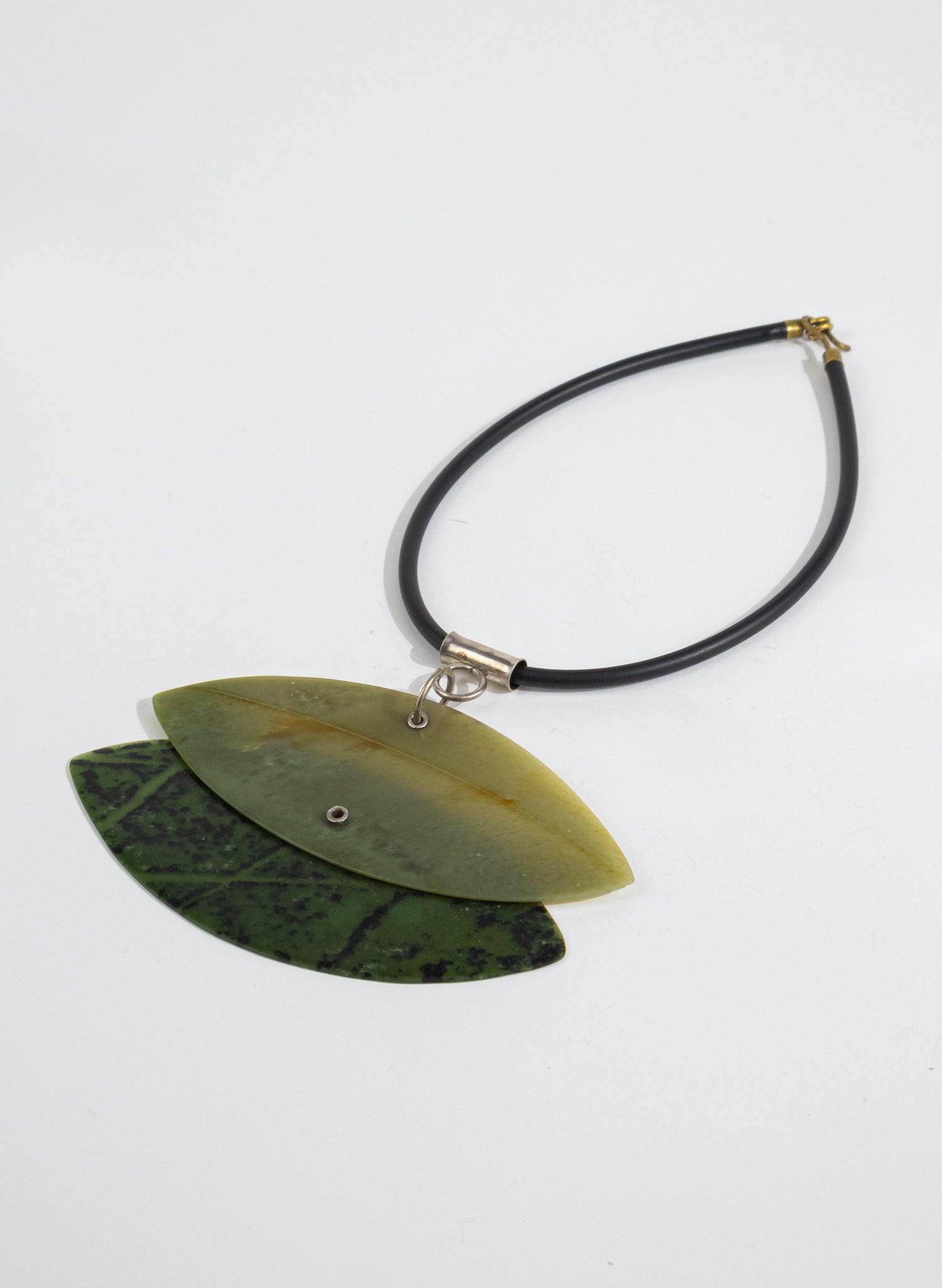 NZ Pounamu Necklace - Sterling Silver