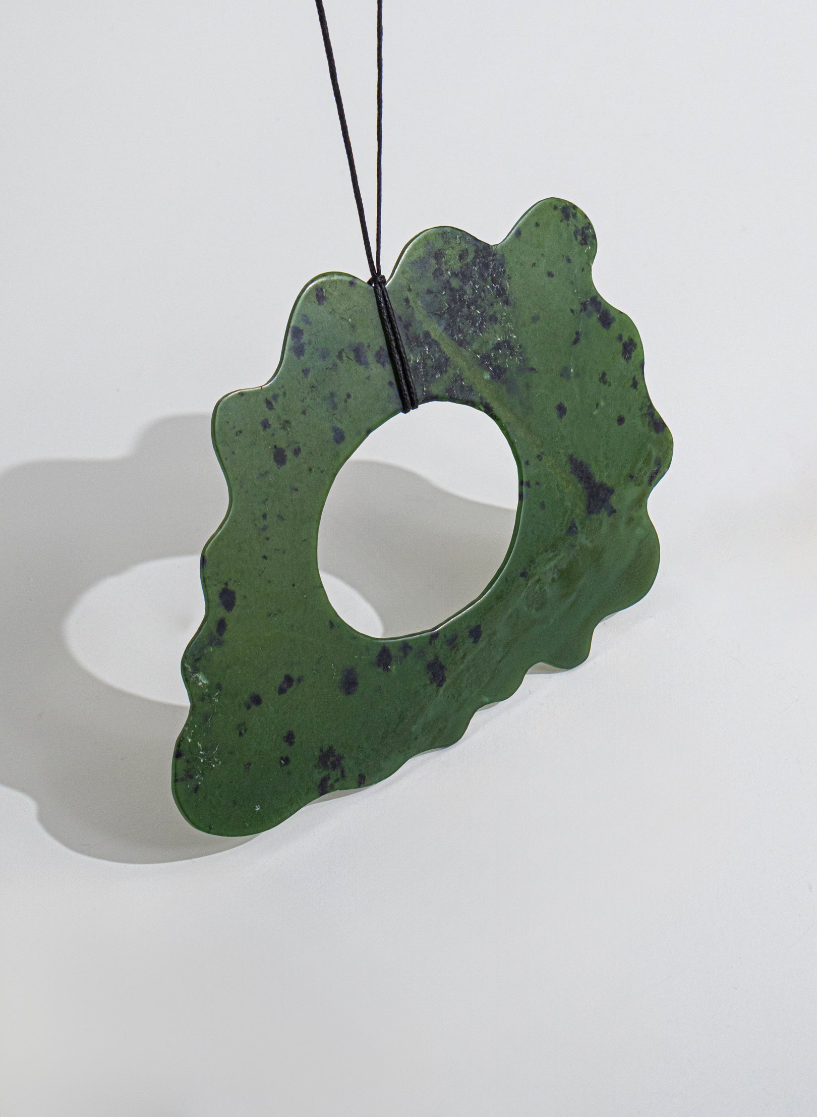 NZ Pounamu Necklace - Sterling Silver