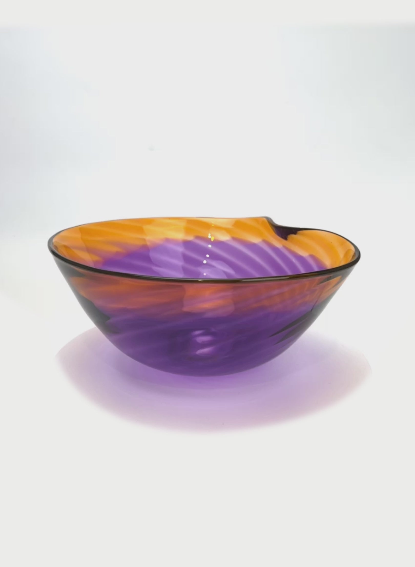 Feather Bowl - Pansy