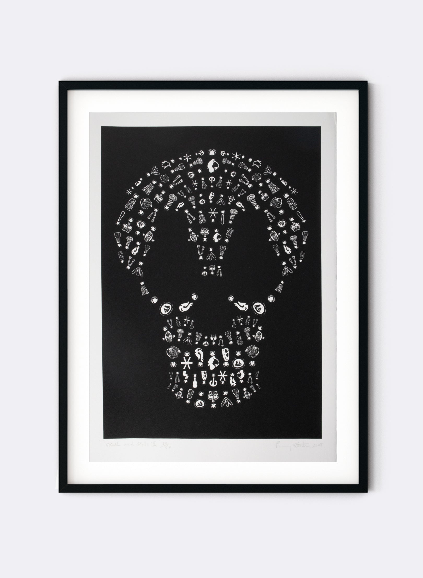 Skull And Dolls II | Black - Screen Print