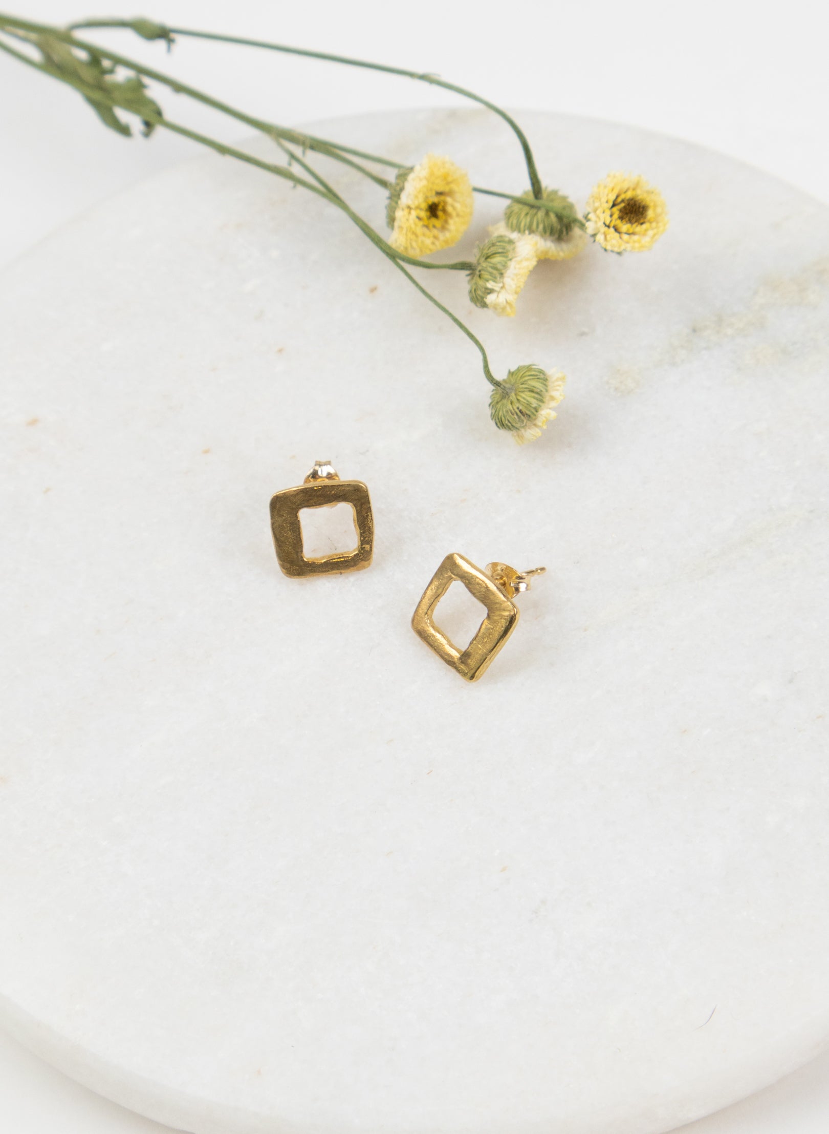 Modernist Earring No.5a - 18ct