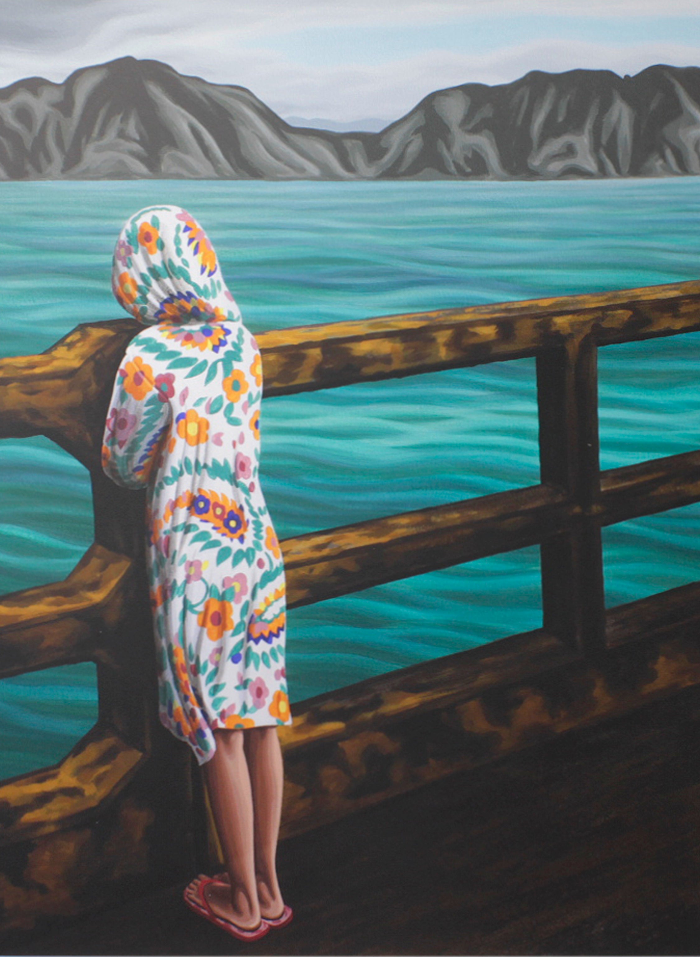 Maggie at Tolaga Bay - Giclée Print