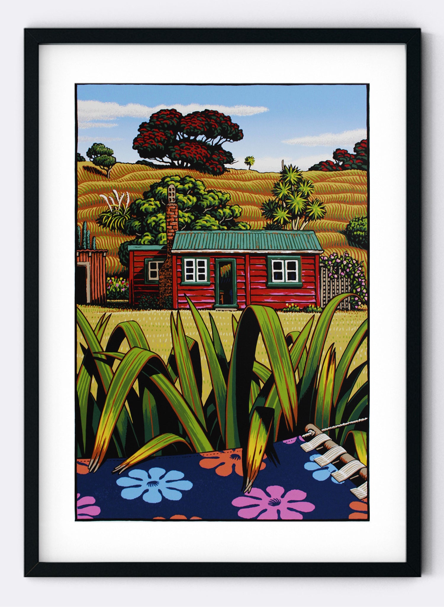 Hammock And Bach - Screen Print