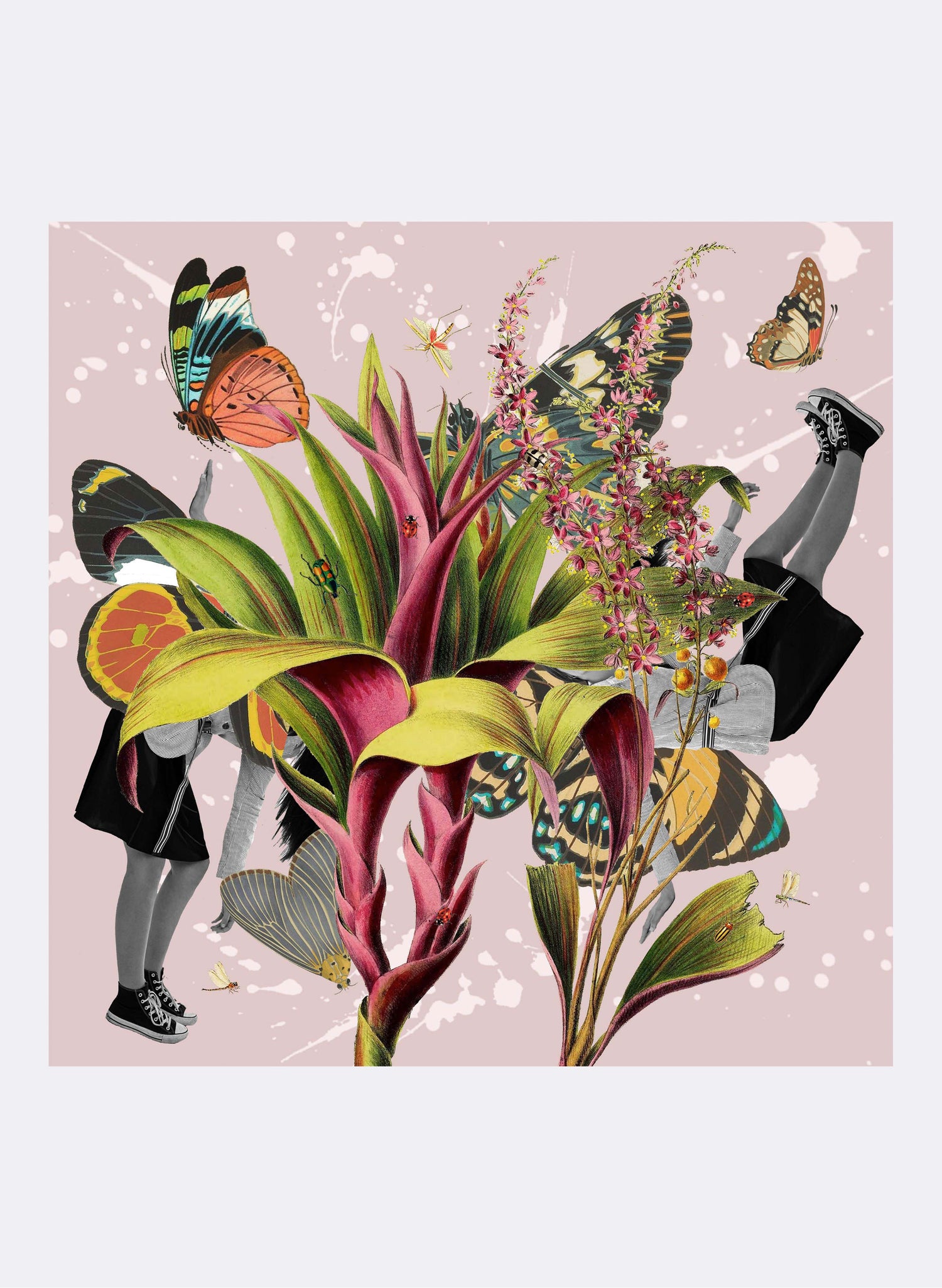 Paradise - Multimedia Fine Art Print