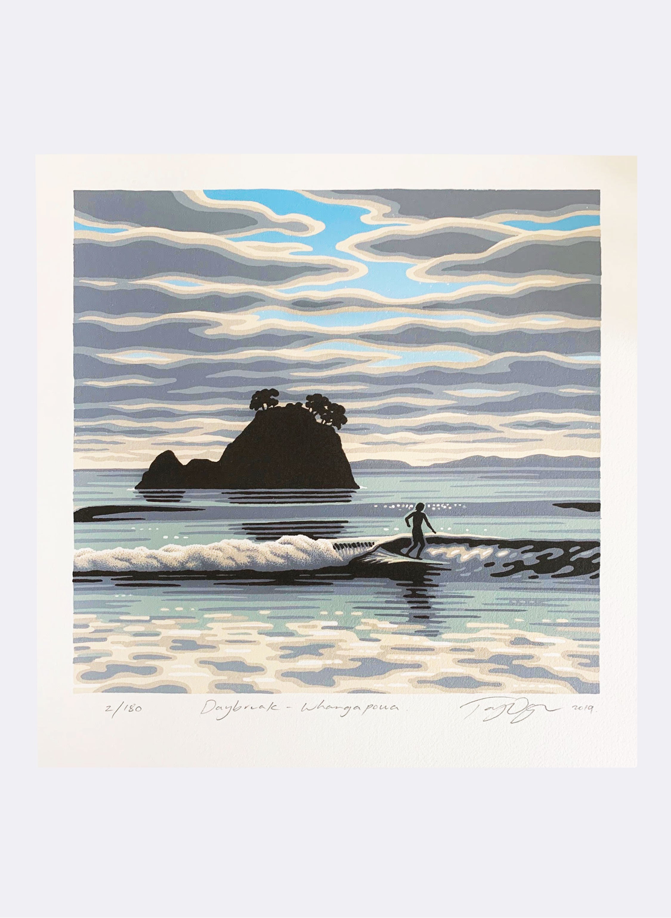 Daybreak | Whangapoua - Screen Print