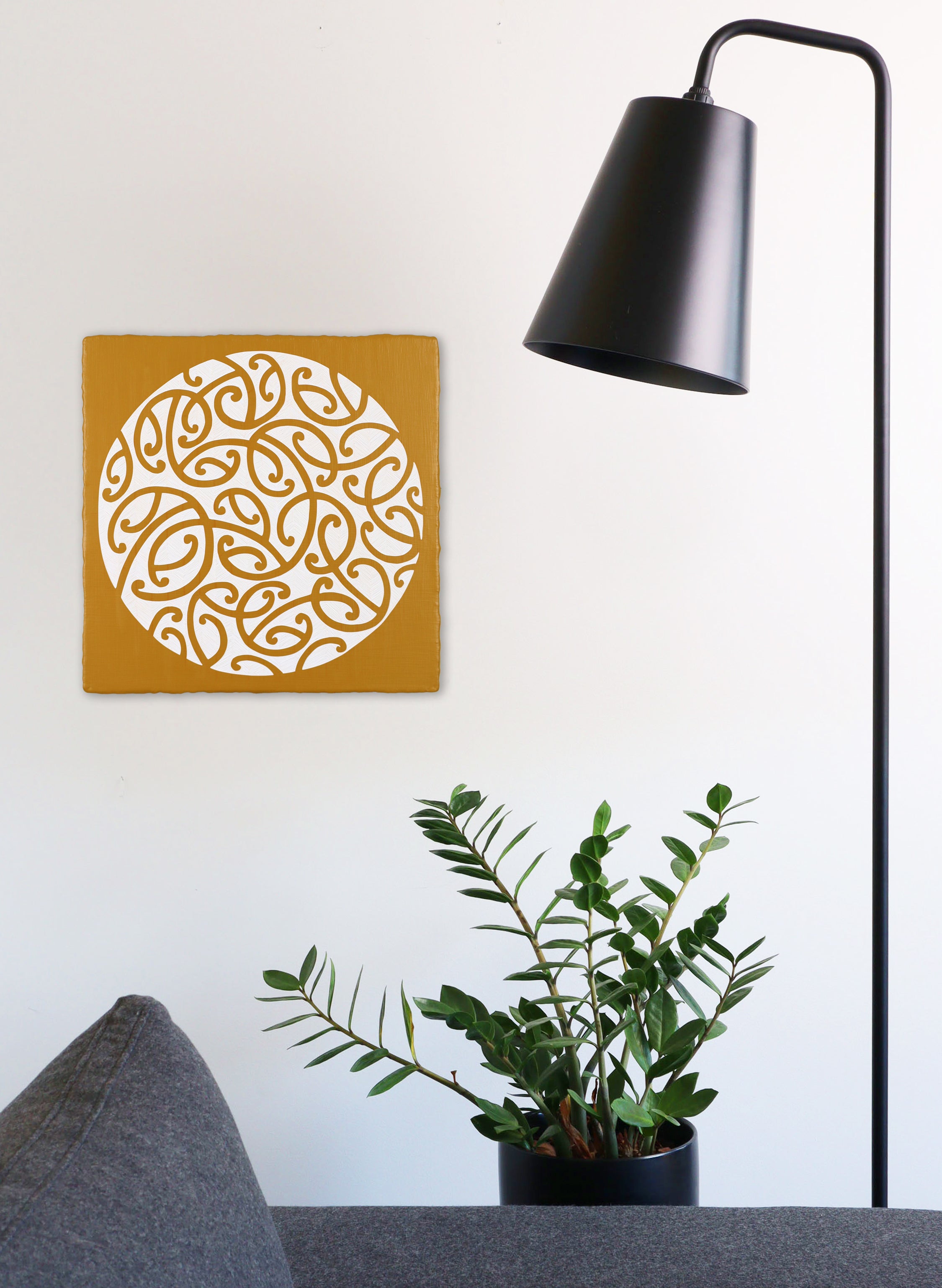 Rākaunui - Original Carved Painting