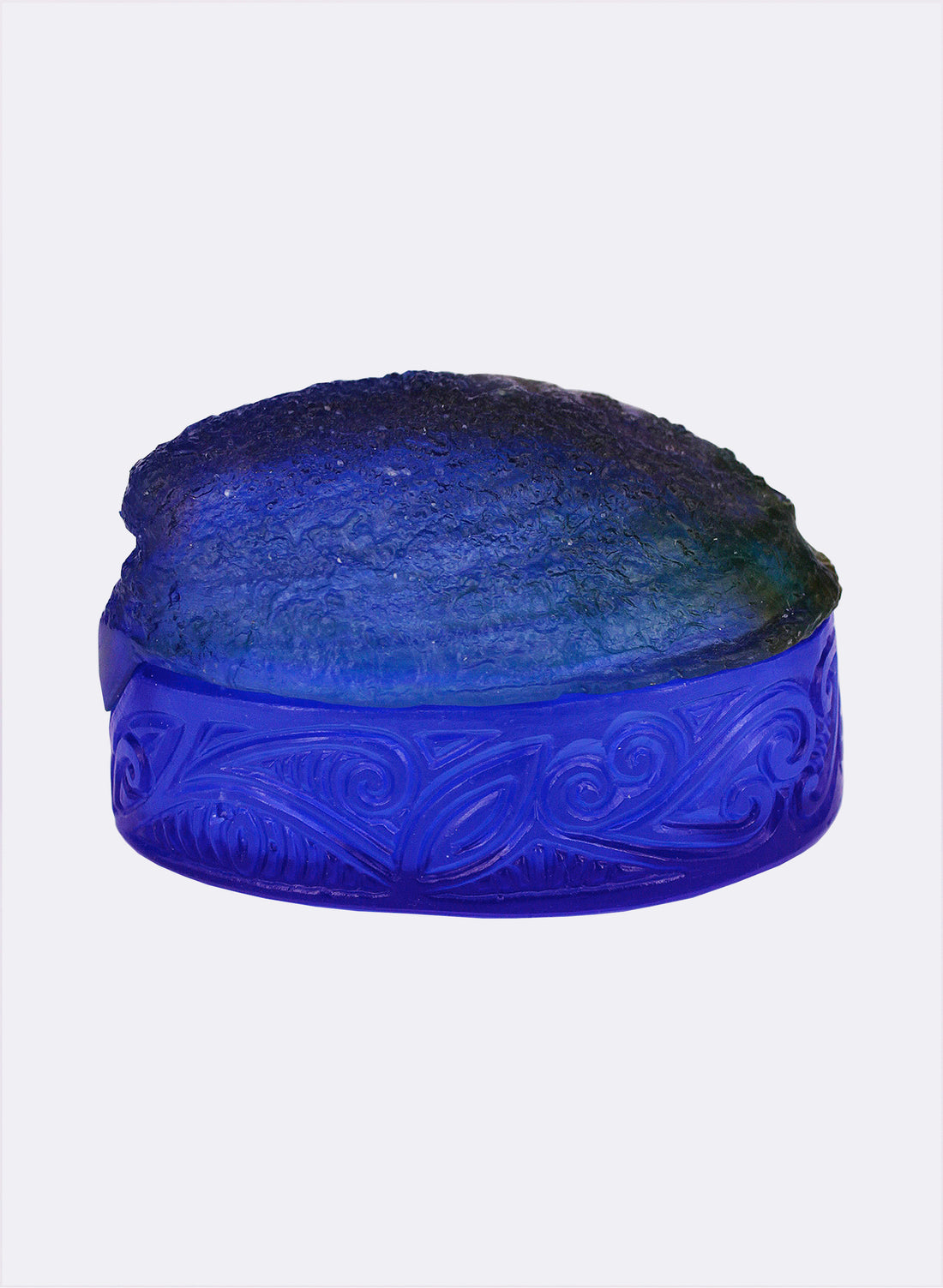 Paua Shell Box - Blue