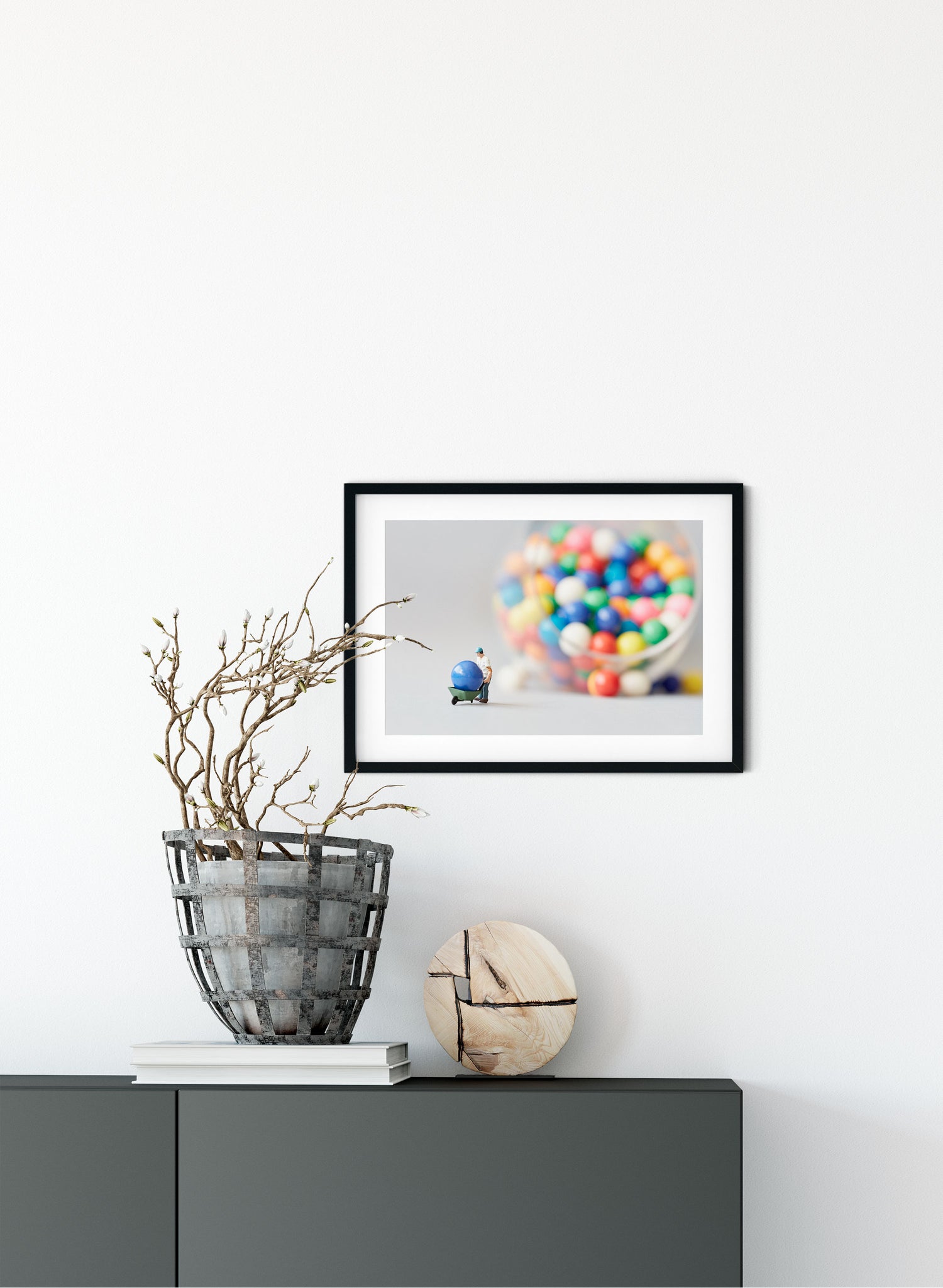 Just Blue Thanks - Photographic Print