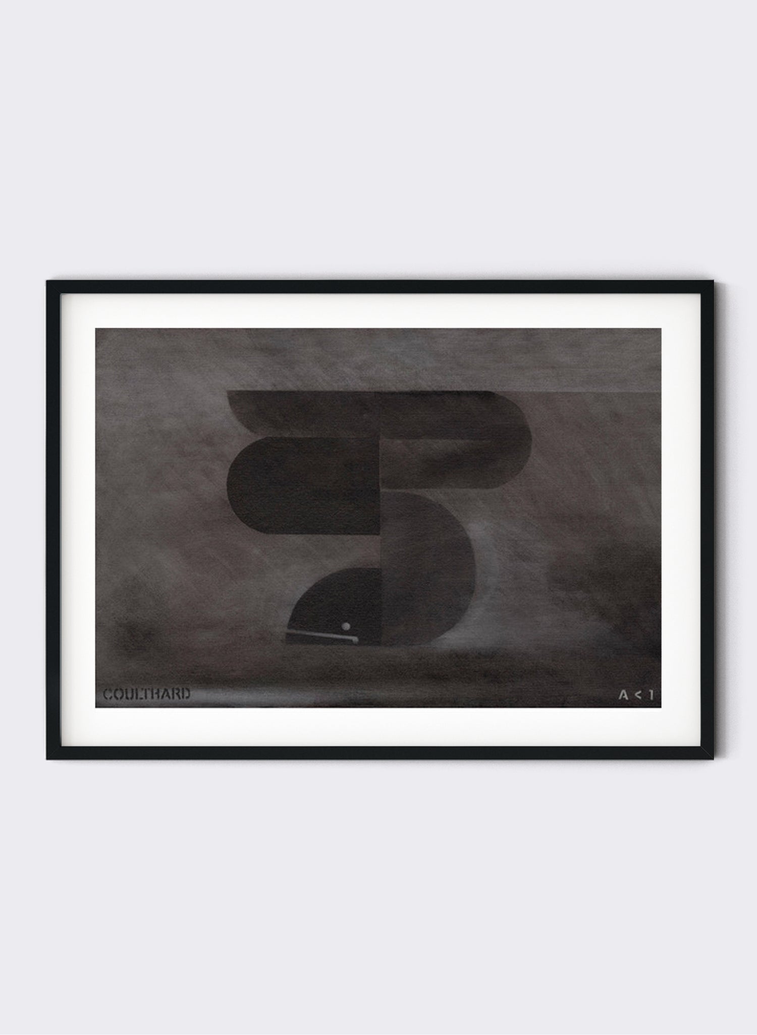 Graphite Eel - A<1 - Giclee Print