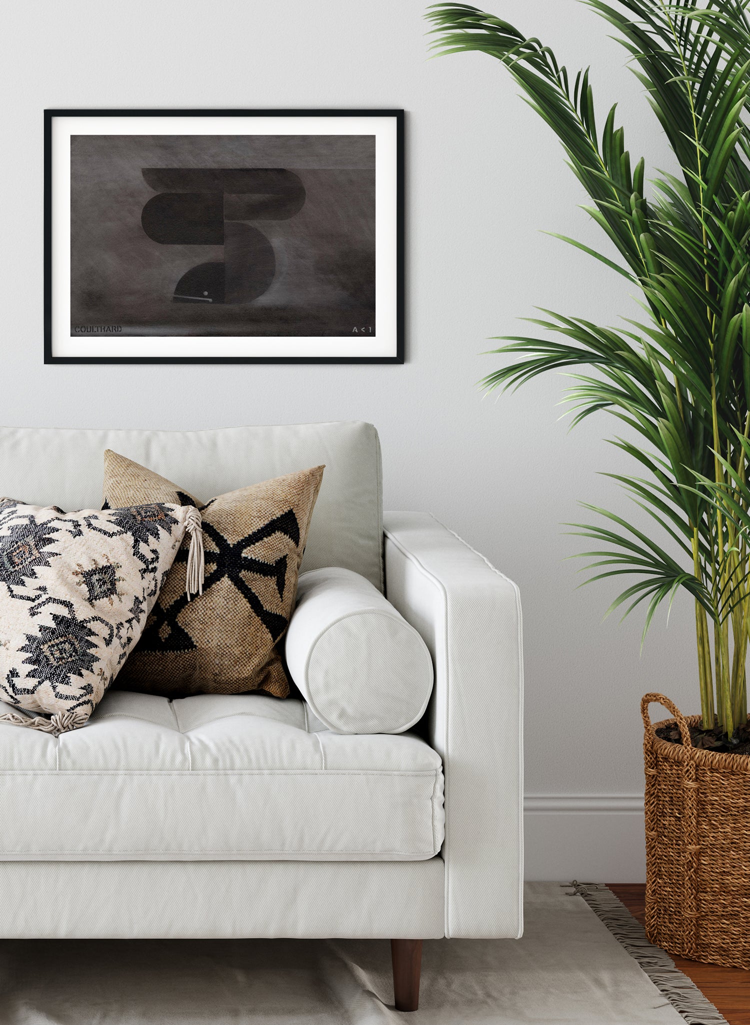 Graphite Eel - A<1 - Giclee Print