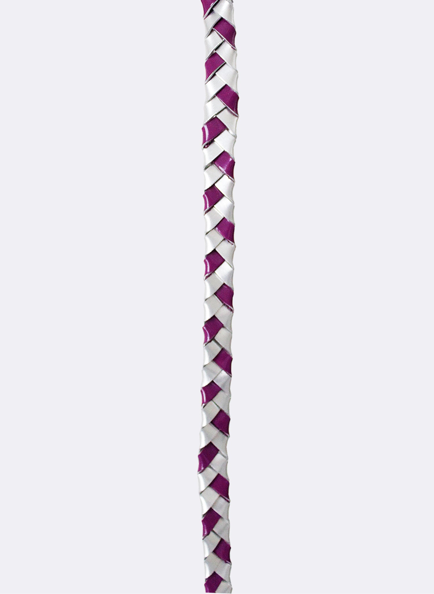 Aluminium & Purple Poi