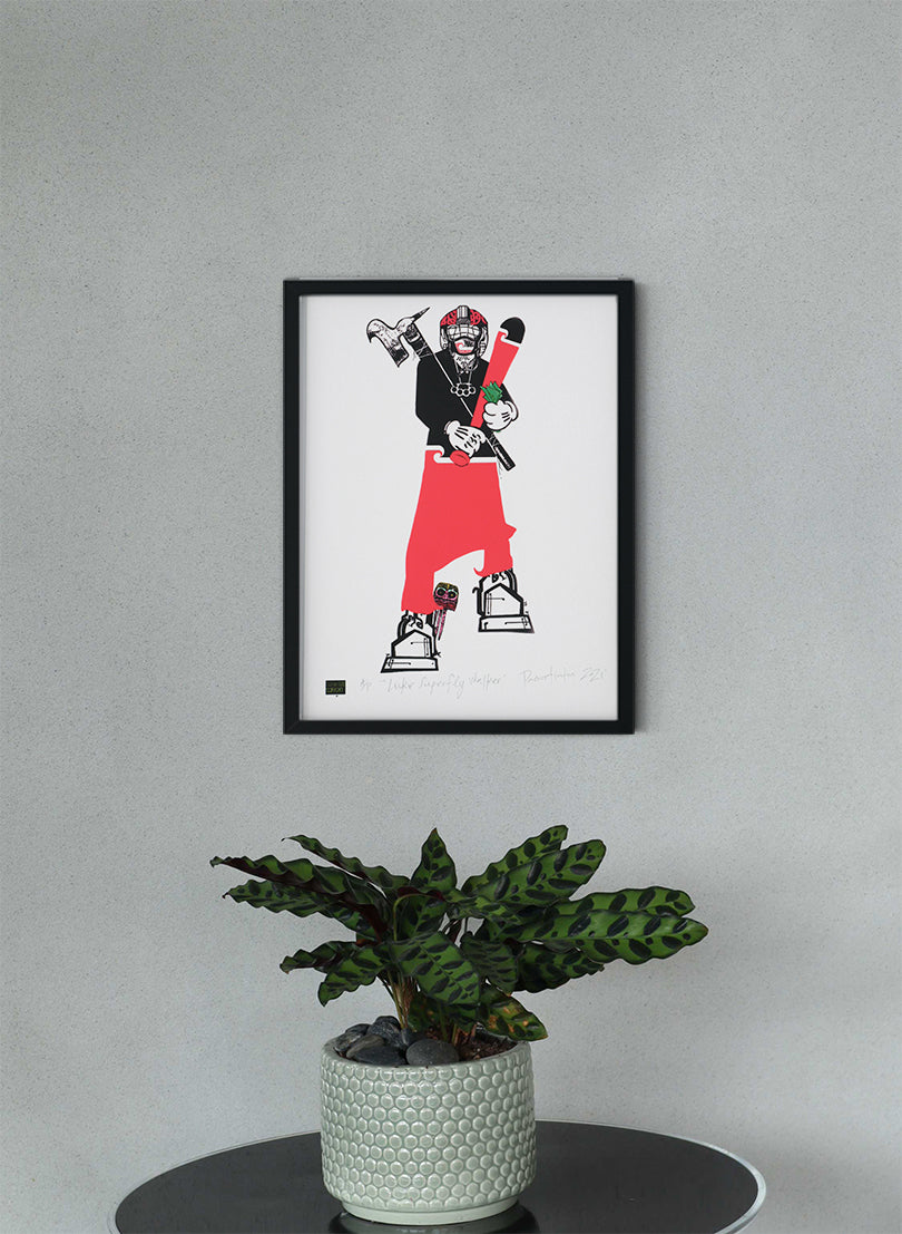 Luke Superfly Walker- Digital Print