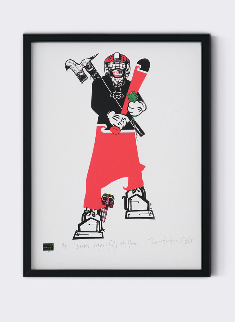 Luke Superfly Walker- Digital Print