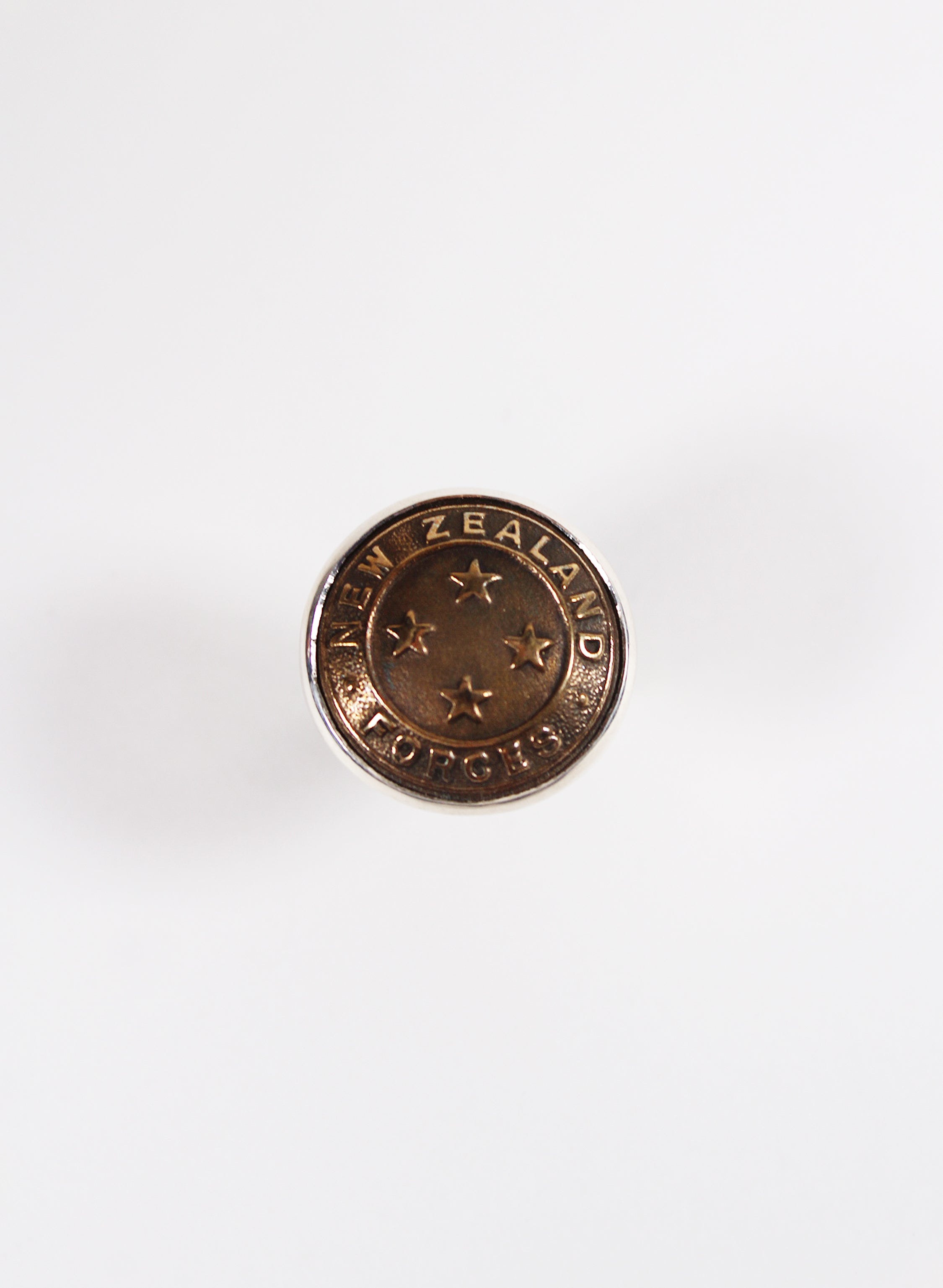 NZ Forces Signet Ring - Bronze & Sterling Silver Ring (Large)