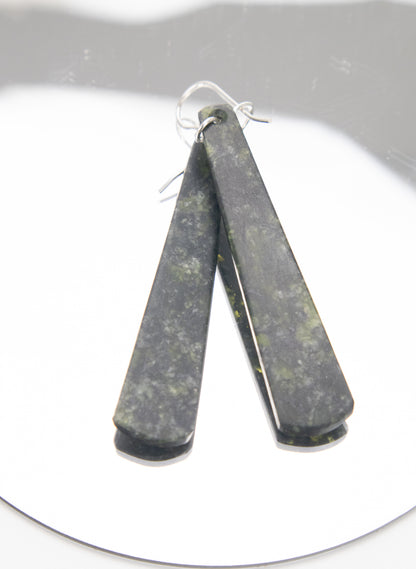 Pounamu Drop Earrings