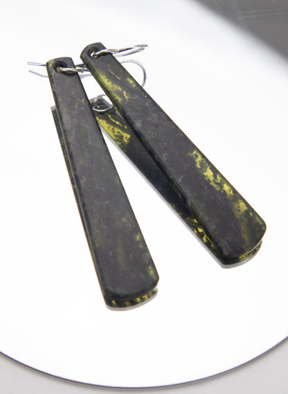 Pounamu Drop Earrings