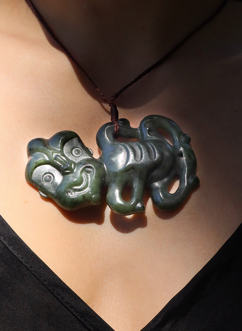 Pounamu Hei Tiki