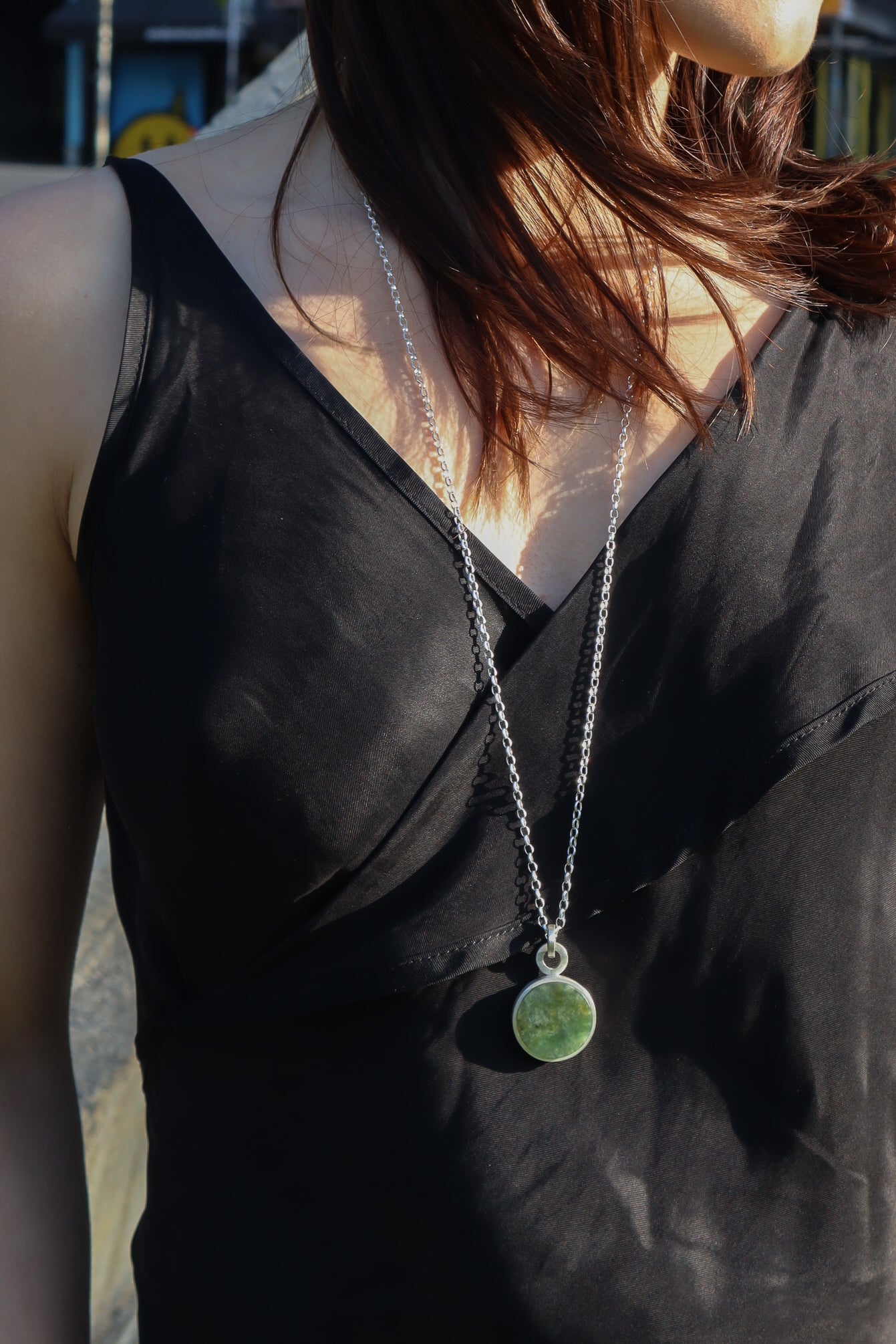 Large Caim Pendant - Pounamu