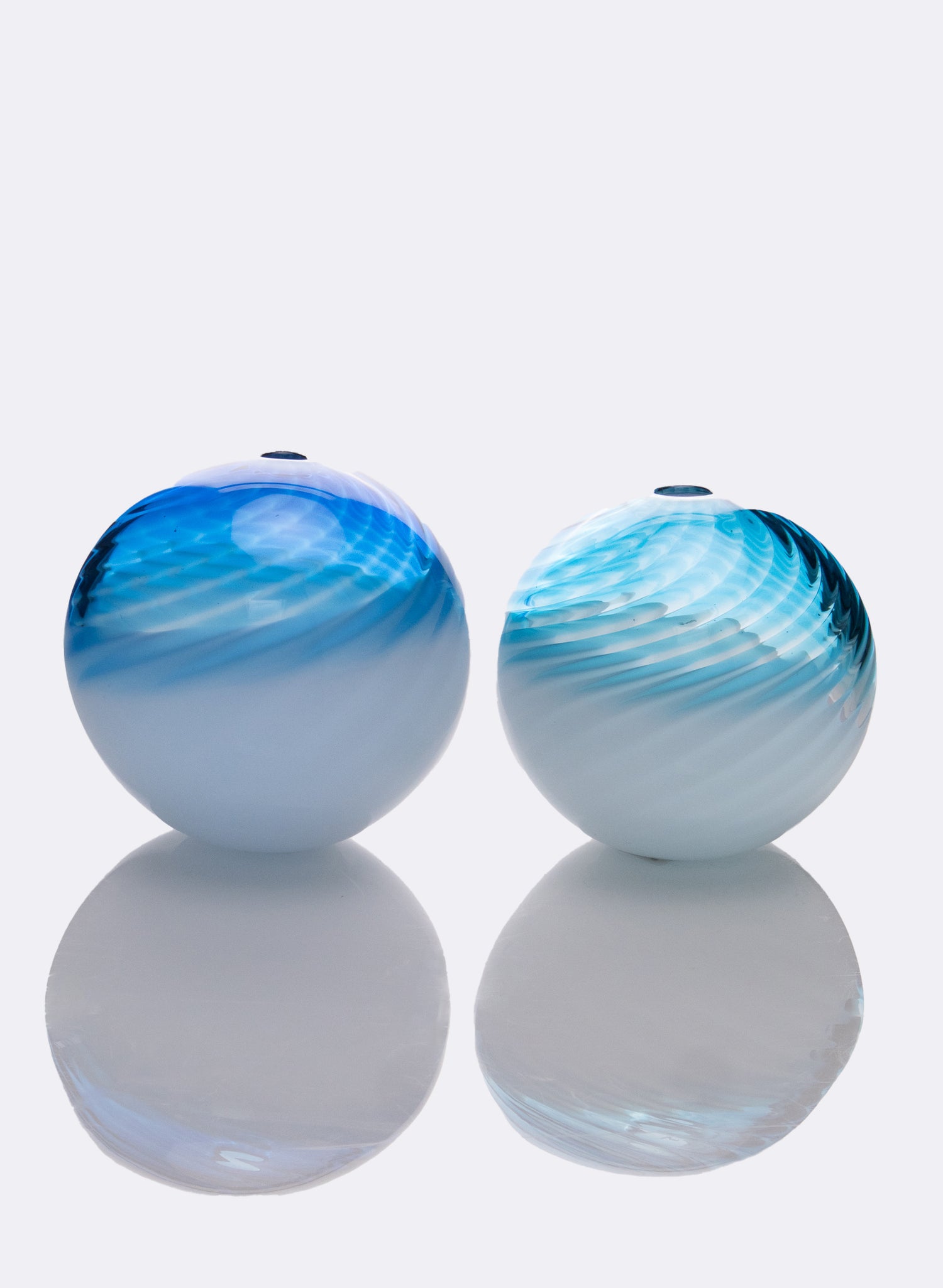 Glass Marble Vase 