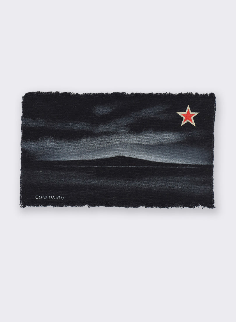 Rangitoto - Postcard Artwork - Black
