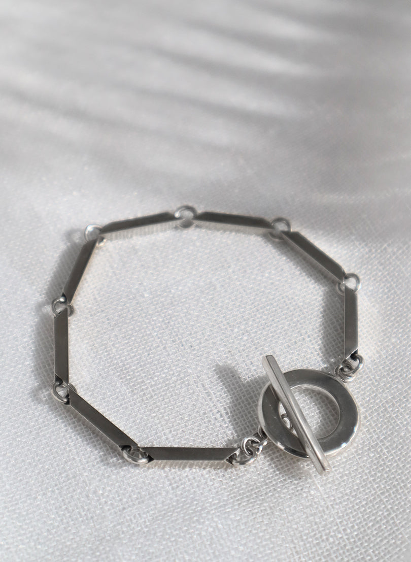 Bar Bracelet - Sterling Silver