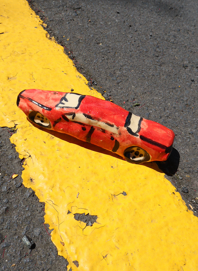 3D Tile - Red Car
