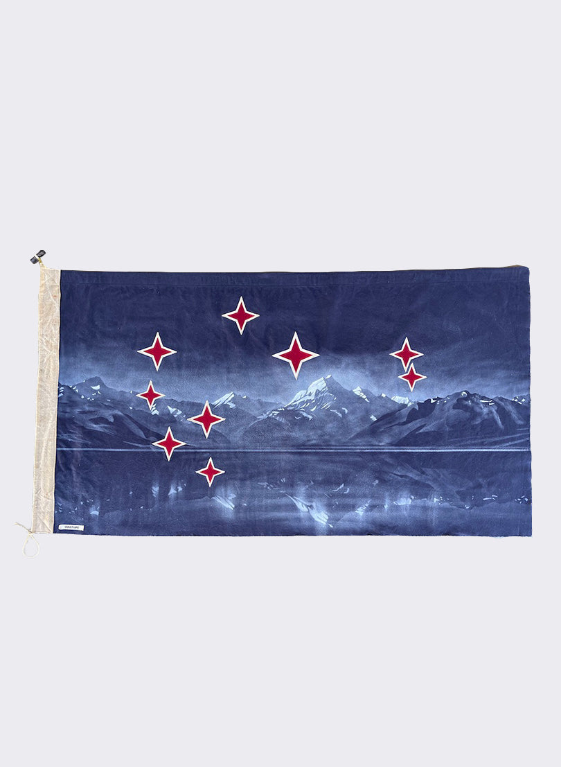 Aoraki, Navy &amp; Matariki - Horizontal Flag - 