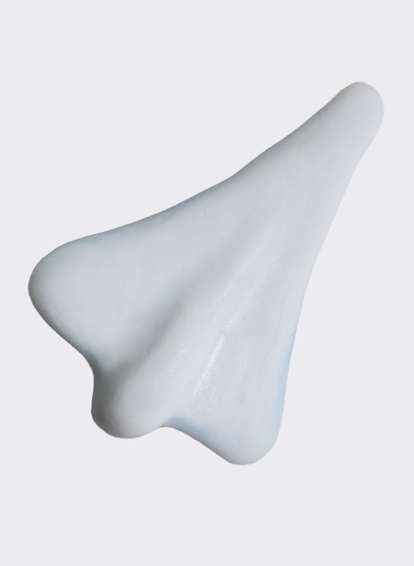 Large Cast Jet Plane Exclusive - Opaline White