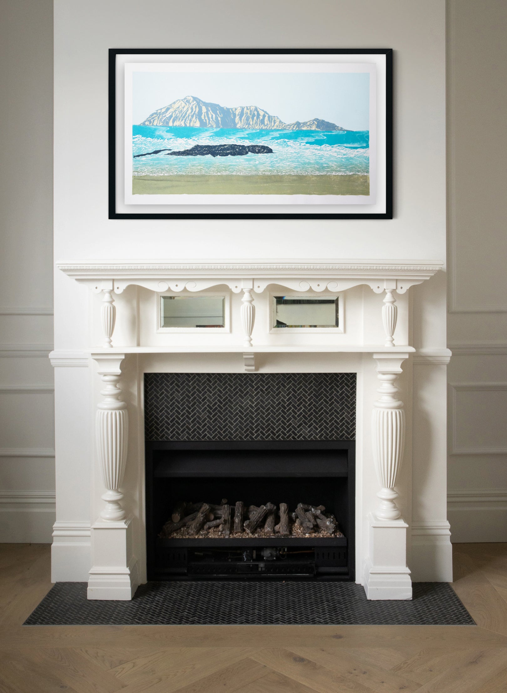Bare Island VI | Large - Woodblock Print
