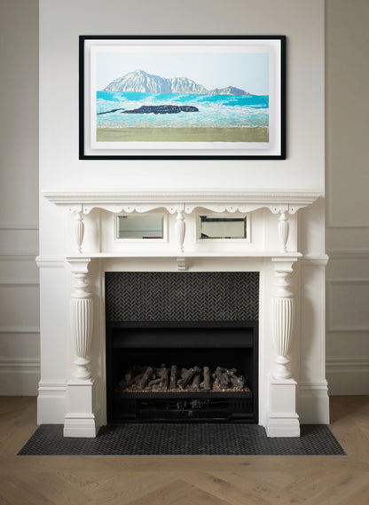 Bare Island VI | Large - Woodblock Print