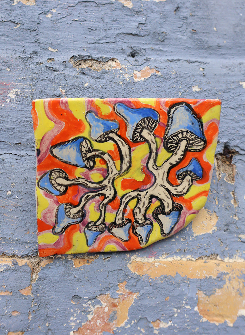 Wall Tile - Magic Mushroom