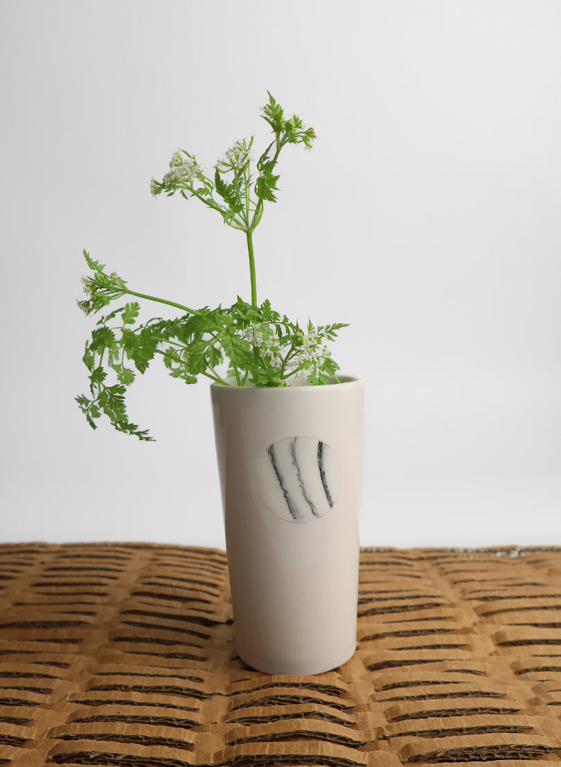 Nerikomi Porcelain Beaker