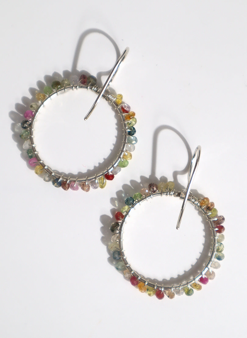 Celestial Hoop Earrings - Medium