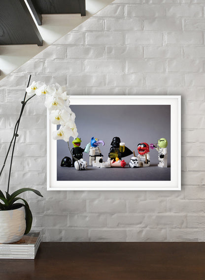 I work with Muppets too - Photographic Print