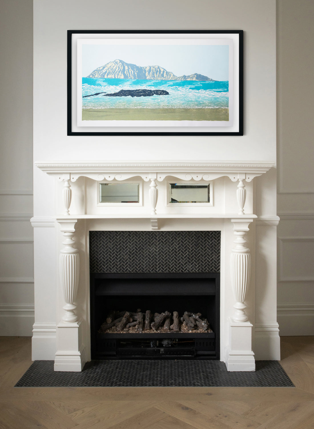 Bare Island VI | Large - Woodblock Print