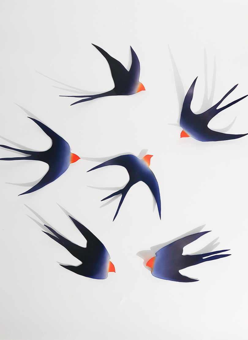 Swallows - Set of Six