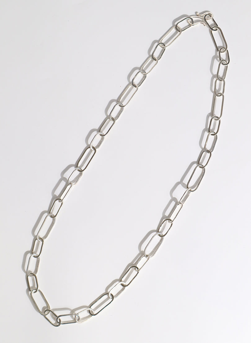 3 Link Chain Necklace - Sterling Silver