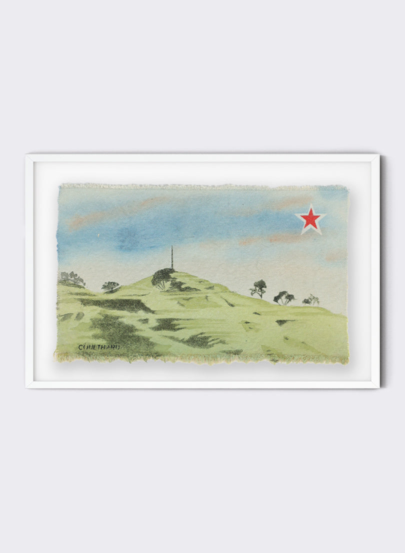 One Tree Hill - Postcard Artwork - Summer