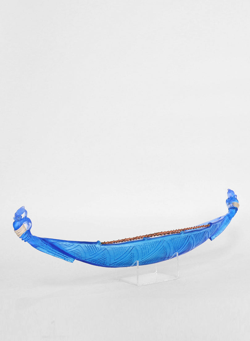 Blue Manaia Canoe