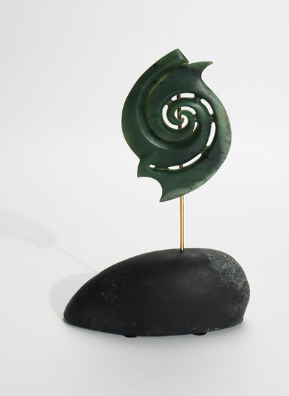Double Koru Sculpture