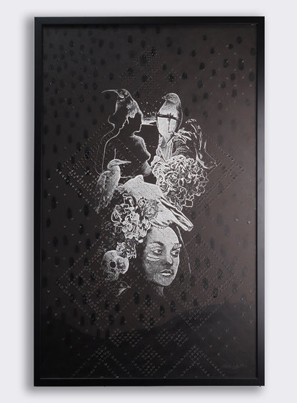 Hinetitama 1/1 WOODCUT