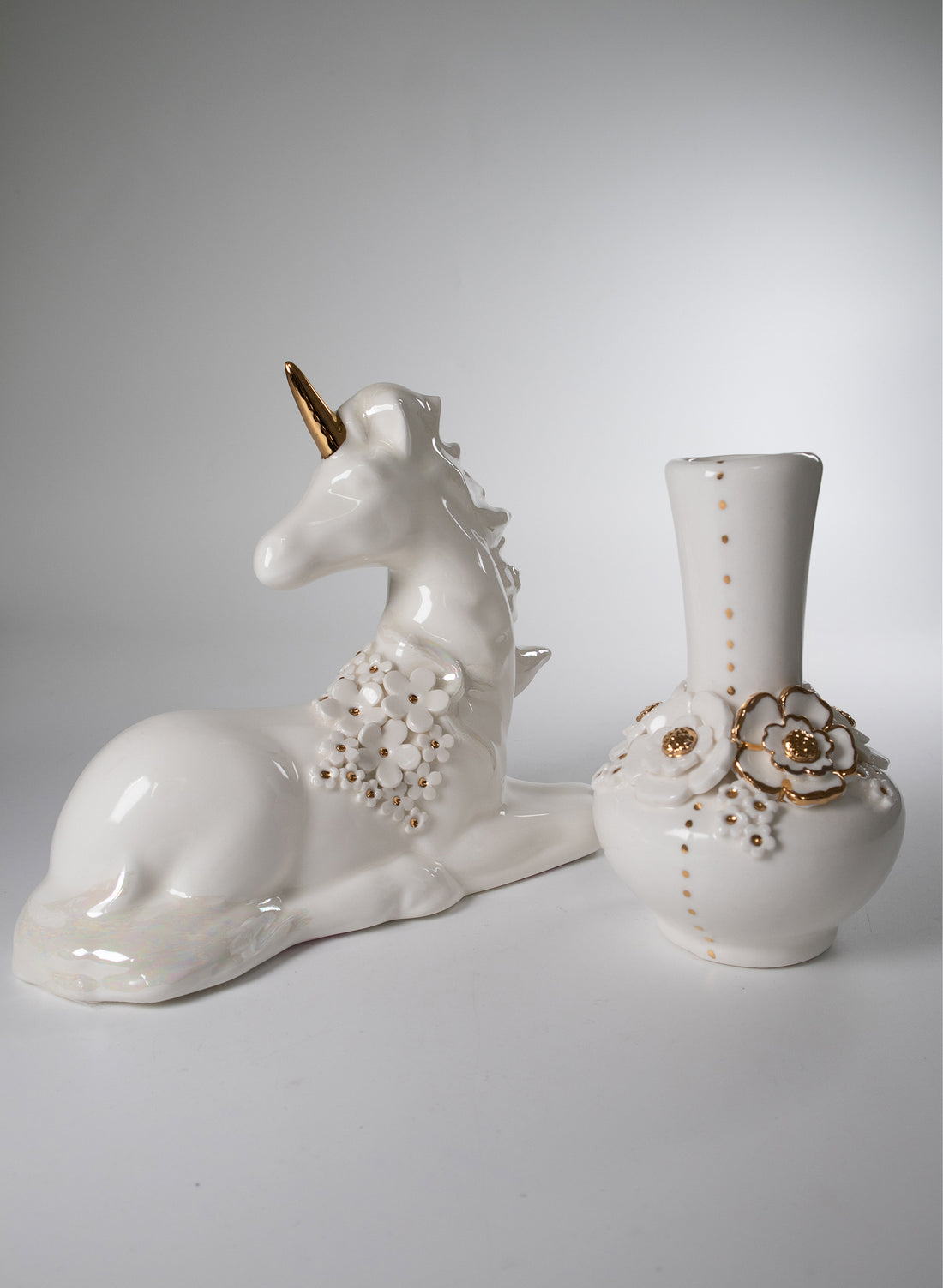 Large Ceramic Unicorn